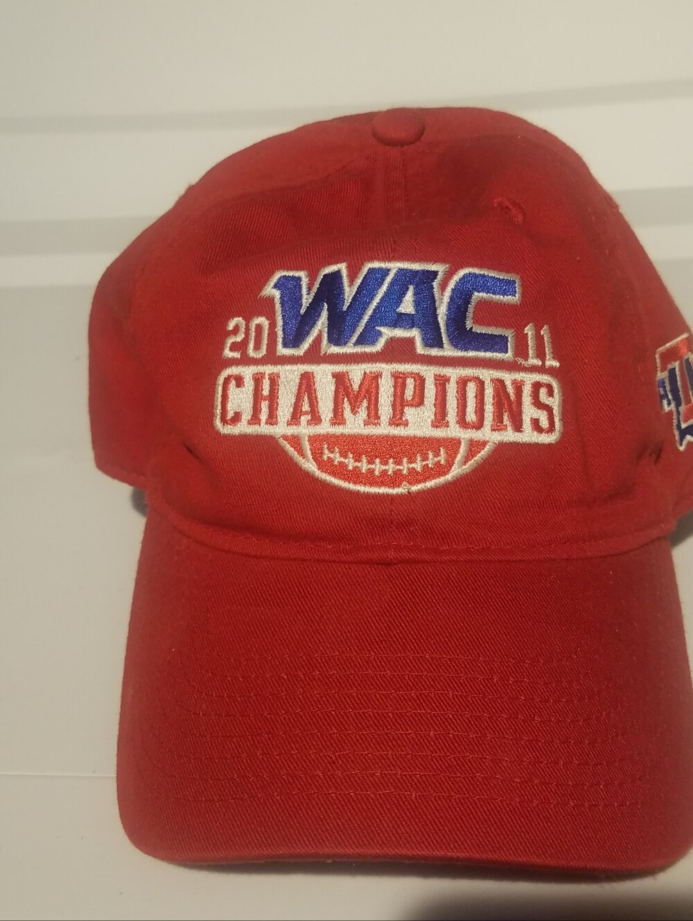 LaTech WAC Champions 2011 Red Cap Adjustable
